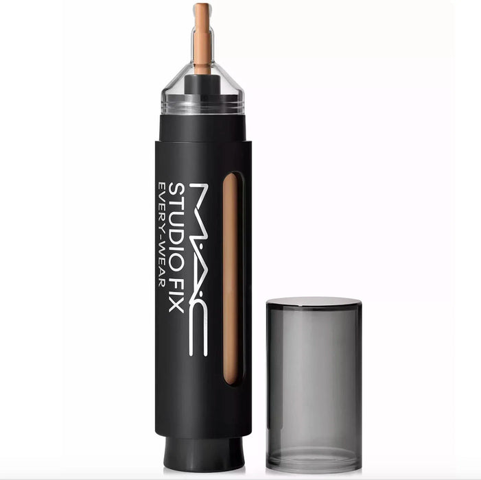 Fond de ten lichid și corector 2-în-1 MAC Studio Fix, matifiant, cu acoperire, nuanța NC37, 12 ml