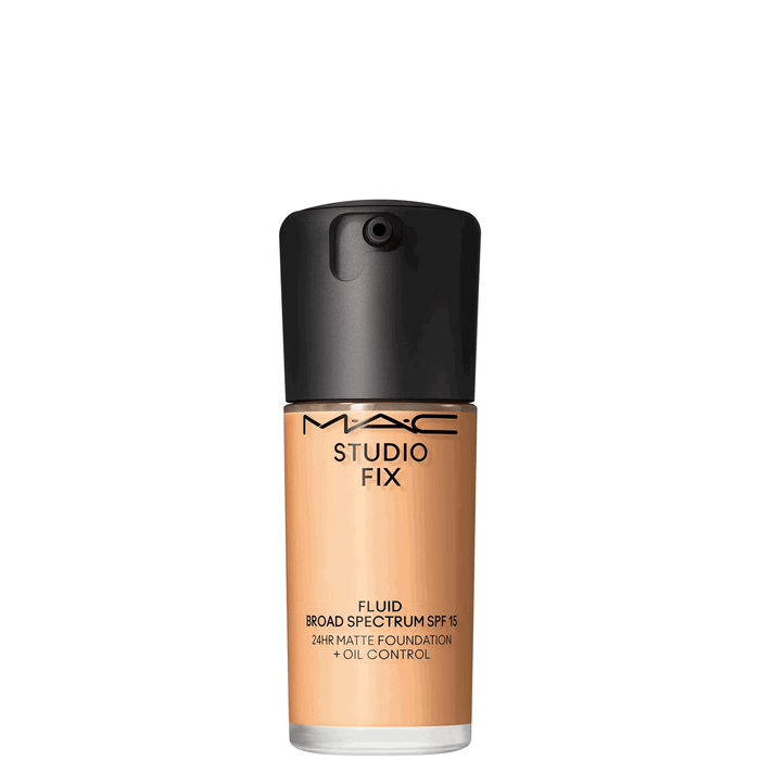 Fond de ten lichid MAC Studio Fix Fluid, mat, fără parfum, nuanța C55, SPF 15, 30 ml, tester