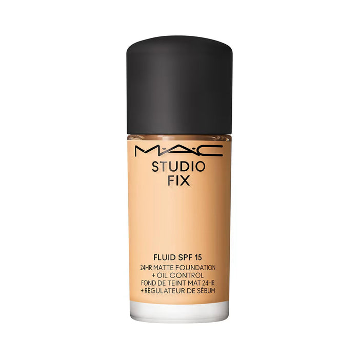 Fond de ten fluid MAC Studio Fix, finisaj mat, nuanța NC40, SPF 15, 30 ml