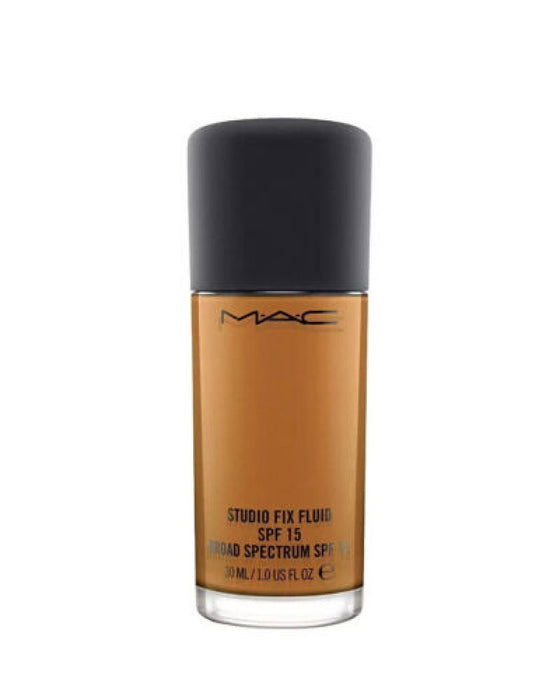 Fond de ten lichid MAC Studio Fix Fluid, finisaj mat, nuanța NC60, SPF 15, 30 ml