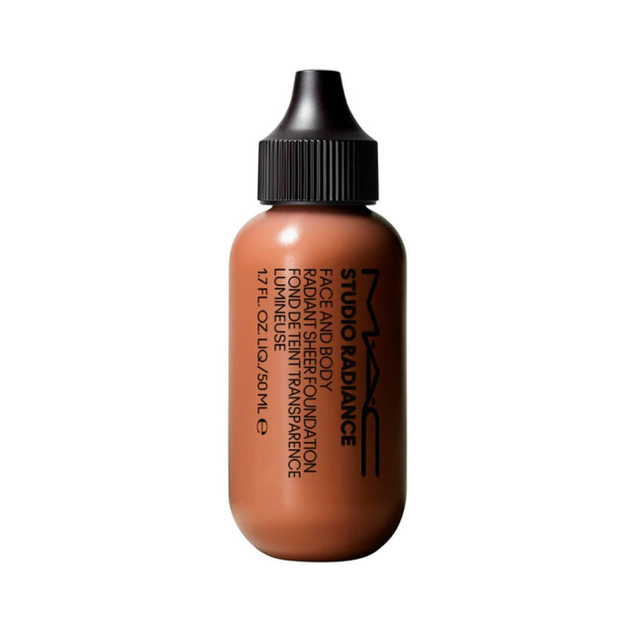 Fond de ten lichid MAC Studio Radiance, pentru față și corp, nuanța W5, efect radiant, 50 ml