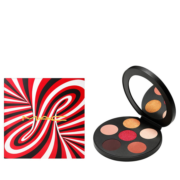 Paletă de farduri de ochi MAC Surprise Eyes, tonuri calde, 8,4 g