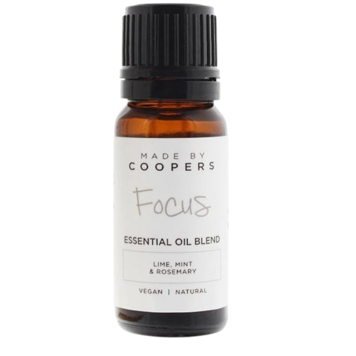 Amestec de uleiuri esențiale Made By Coopers Focus, lime, mentă și rozmarin, 10 ml