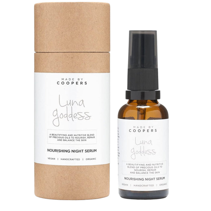 Ser de față Made By Coopers Luna Goddess, hrănitor, de noapte, vegan, 30 ml