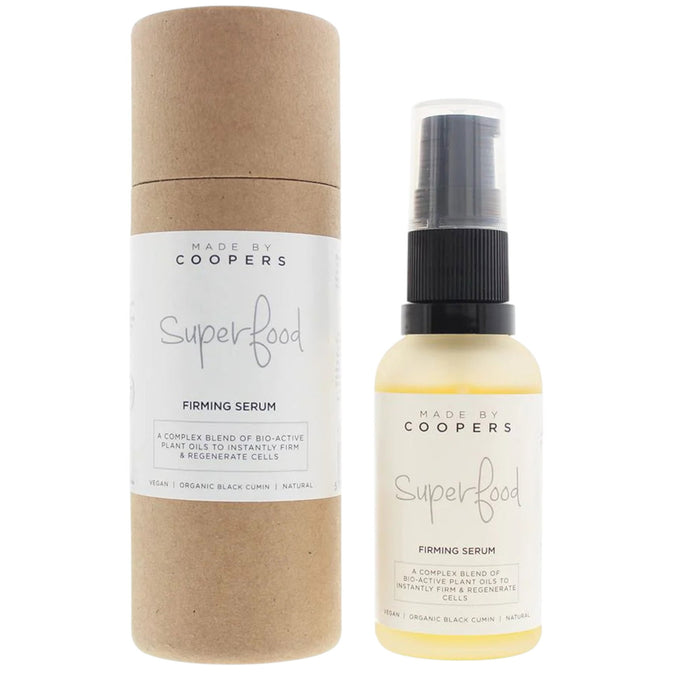 Ser facial Made By Coopers Superfood, vegan, cu efect de întărire, 30 ml