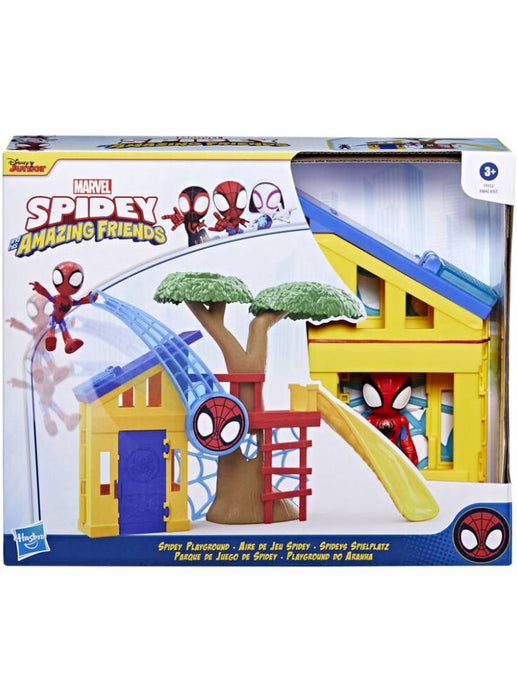 Set de joacă Hasbro Spidey and His Amazing Friends, Terenul de joacă al lui Spidey, 3+ ani