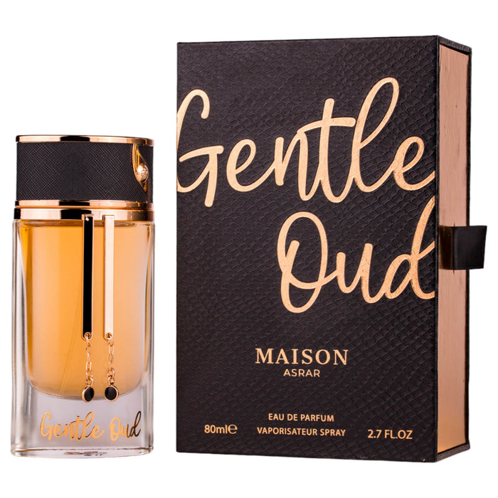 Apă de parfum Maison Asrar Gentle Oud, unisex, 80 ml