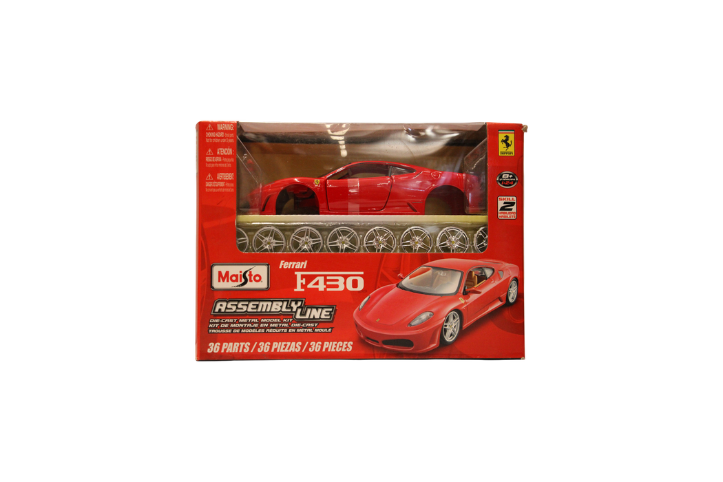 Mașină de asamblat Maisto Assembly Line Ferrari F430, 36 de piese