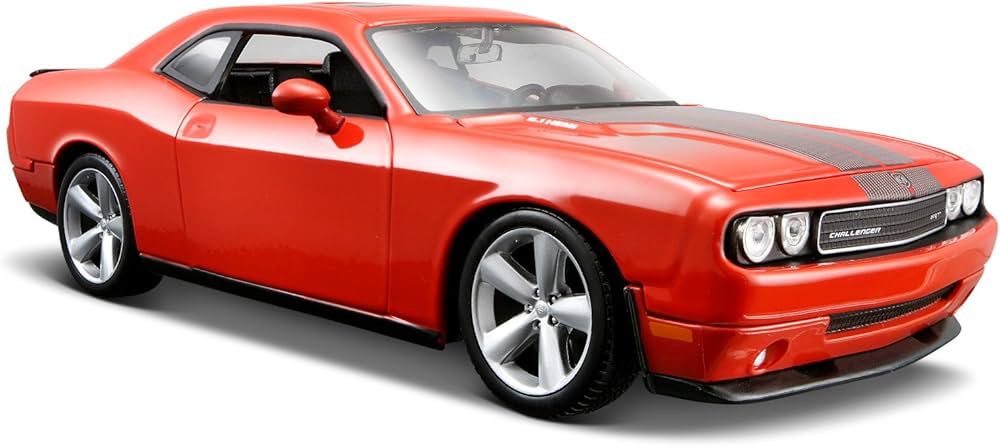Mașinuță Maisto Fresh Metal, Dodge Challenger, roșie