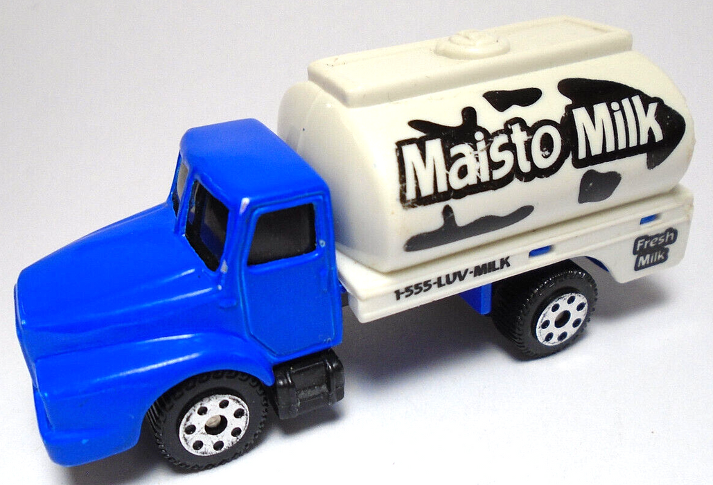 Mașinuță Maisto Fresh Metal Toy Cars, camion-cisternă pentru lapte