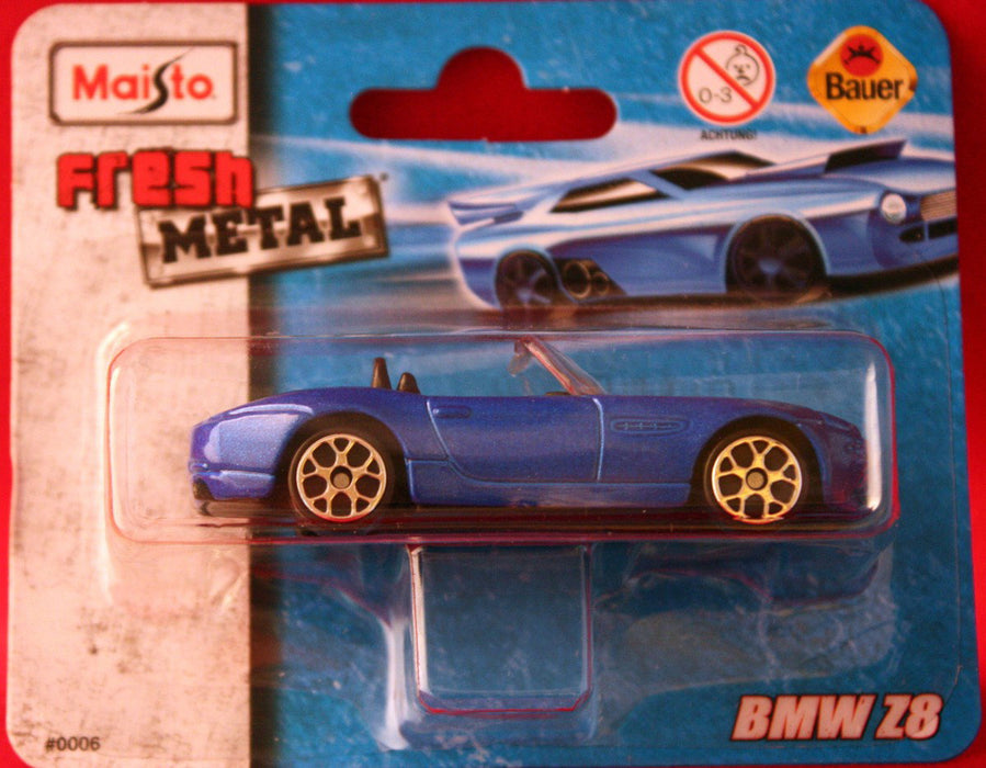 Mașinuță de jucărie Maisto Fresh Metal BMW Z8, albastră