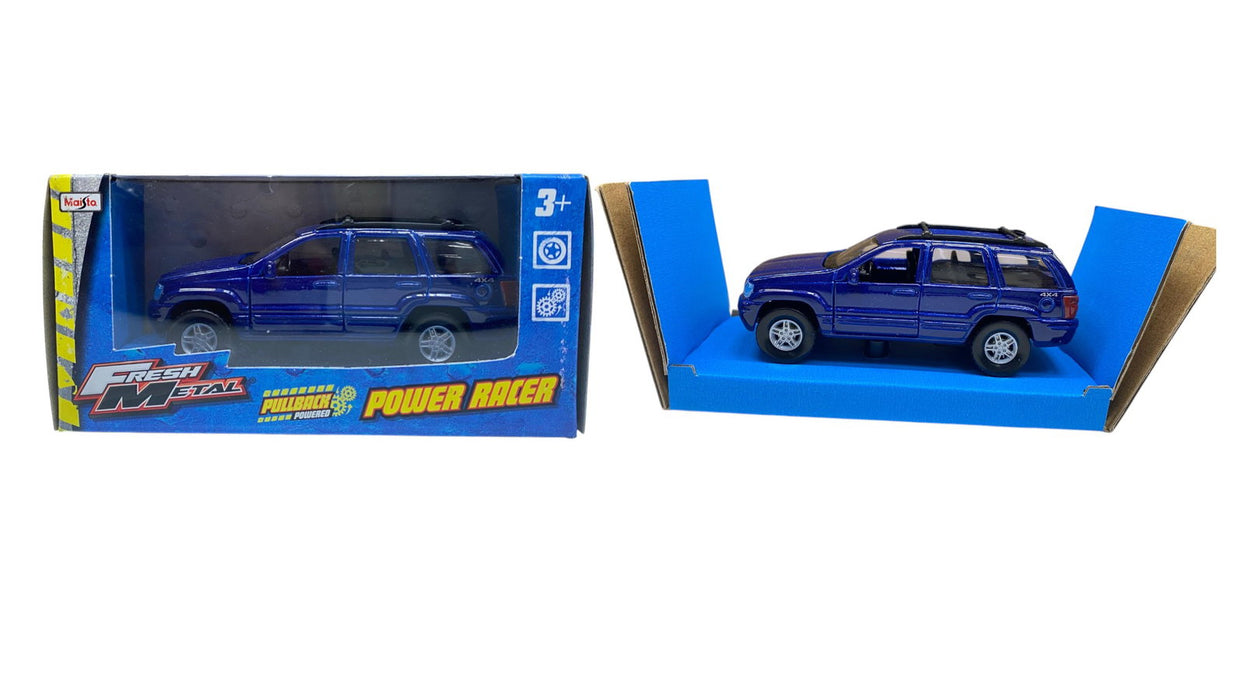 Mașinuță Maisto Fresh Metal Toy Cars, albastră, pentru copii de la 3 ani