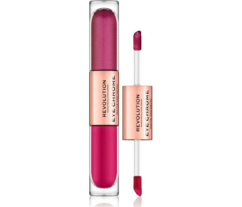 Fard de pleoape lichid Makeup Revolution Eye Chrome, nuanța Desire, 2,2 ml