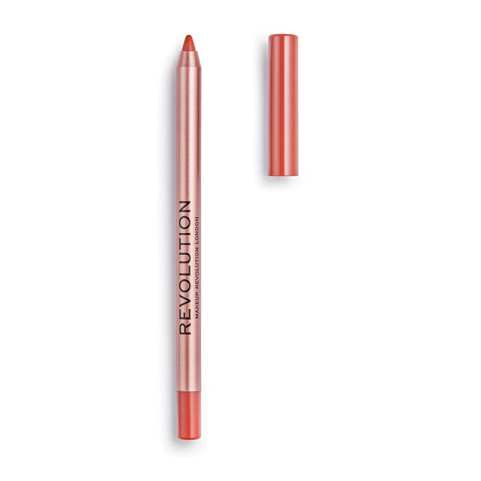 Creion de buze Makeup Revolution Satin Kiss, nuanța Nud profund, 1 g