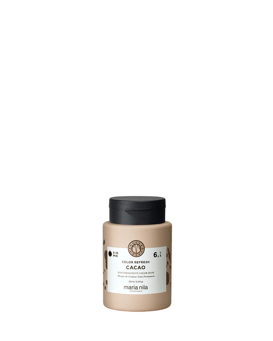 Mască de colorare a părului Maria Nila Colour Refresh, nuanța 6.00 Cacao, 100 ml