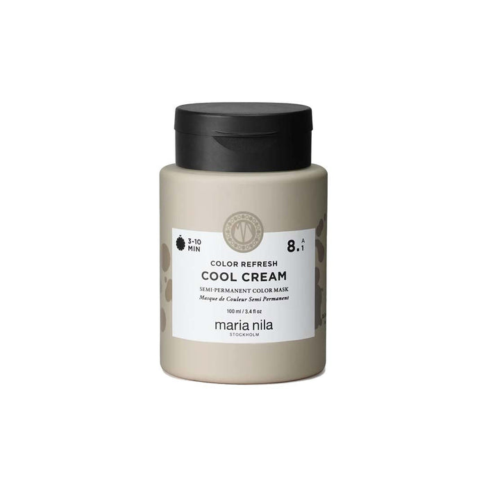 Mască de colorare a părului Maria Nila Colour Refresh, nuanța 8.1 Cool Cream, 100 ml