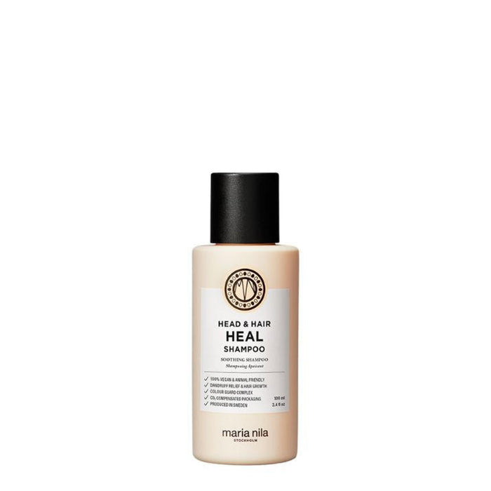 Șampon Maria Nila Head & Hair Heal, cu extract de Aloe Vera, înviorător și liniștitor, 100 ml