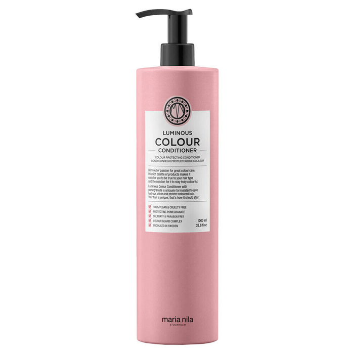 Balsam de păr Maria Nila Luminous Colour, pentru protecția culorii, 1000 ml