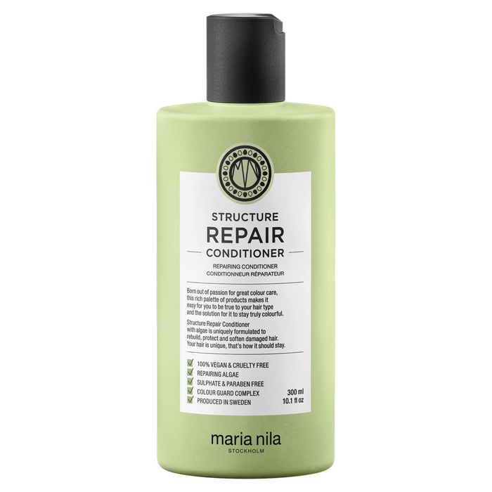 Balsam de păr Maria Nila Structure Repair, reparator, pentru păr deteriorat, 300 ml
