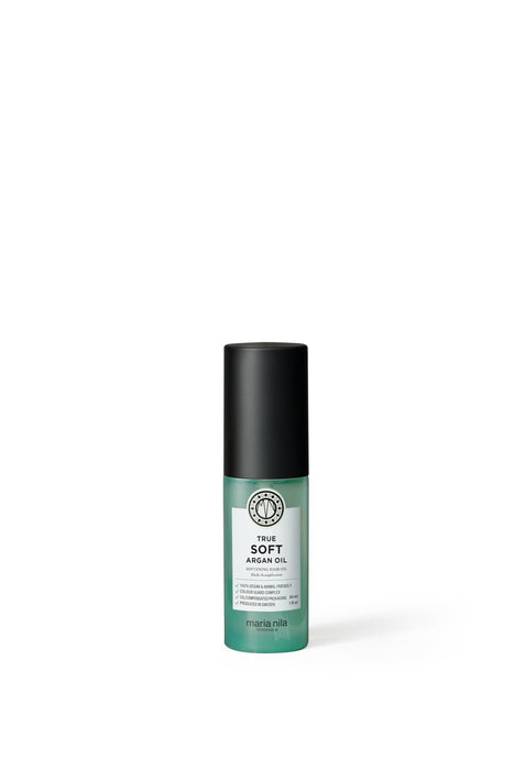 Ulei de păr Maria Nila True Soft Argan Oil, cu efect de înmuiere, 100% vegan, 30 ml