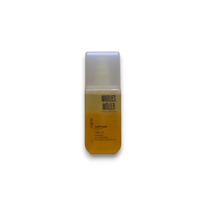 Tratament cu ulei pentru păr Marlies Moller Softness Repair, anti-încâlcire, 125 ml