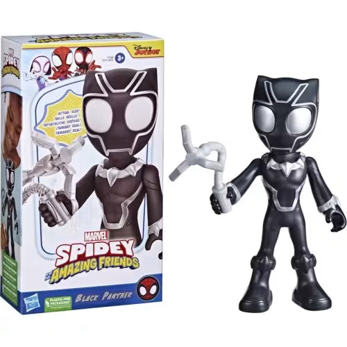 Figurină Hasbro Spidey and His Amazing Friends, Black Panther, 22,8 cm, 3+ ani
