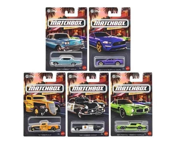 Mașinuță Mattel Matchbox, diverse modele, scara 1:64