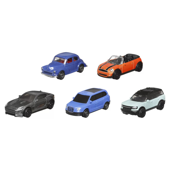 Set de 5 mașinuțe Mattel Matchbox British Roadways, 3+ ani