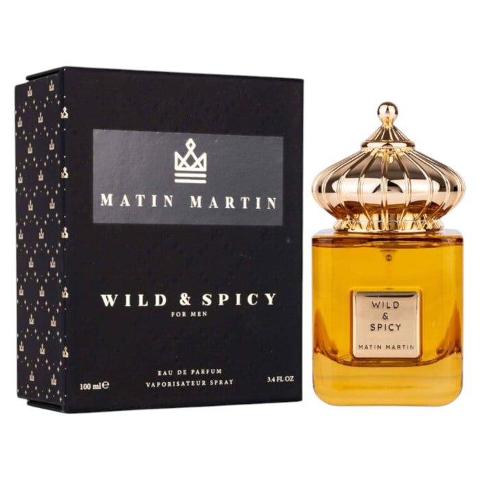 Apă de parfum Matin Martin Wild & Spicy, pentru bărbați, 100 ml