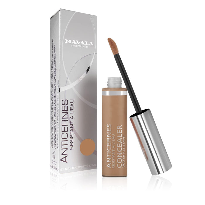 Corector pentru cearcăne Mavala Anticernes Covering & Smoothing, nuanța 03 Intens, rezistent la apă, 9 ml