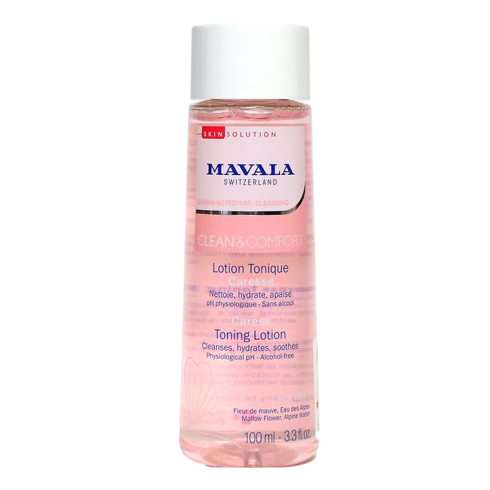Loțiune tonică Mavala Clean & Comfort, pentru față, 100 ml