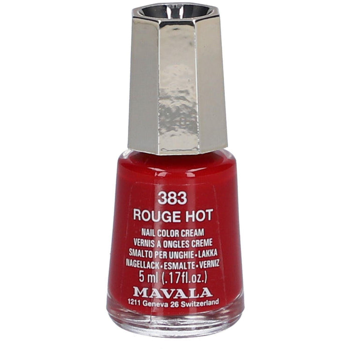 Lac de unghii Mavala Rouge Hot, nuanța 383, miniatură, 5 ml