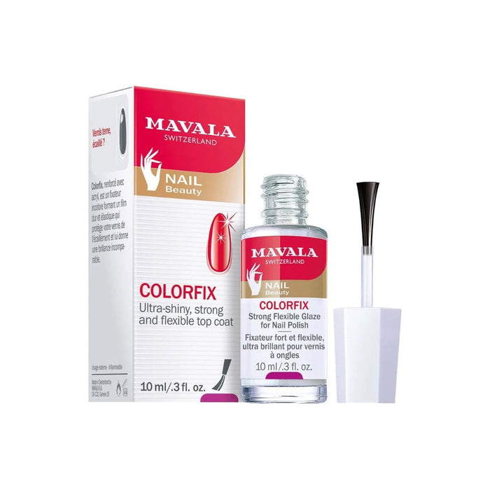 Lac de unghii Mavala ColorFix, strat superior strălucitor și protector, 10 ml
