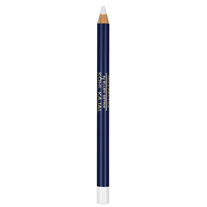 Creion kohl kajal pentru ochi Max Factor By Ellen Betrix, nuanța 010 Alb, 4 g
