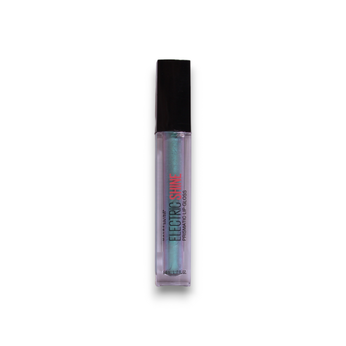 Luciu de buze Maybelline Electric Shine Prismatic, nuanța 165 Albastru electric, 5 ml