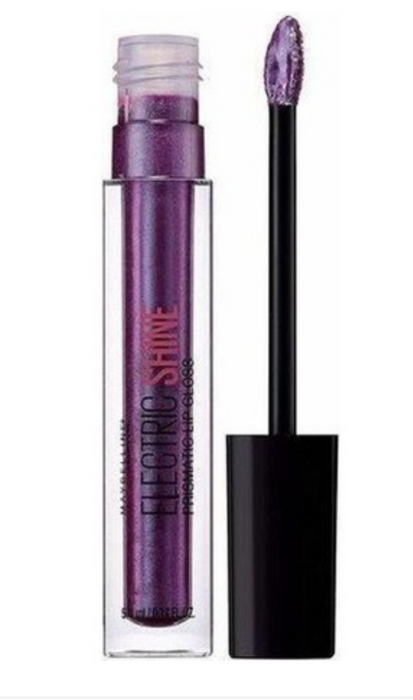 Luciu de buze Maybelline Electrio Shine Prismatic, nuanța 170 Piatră lunară, 5 ml