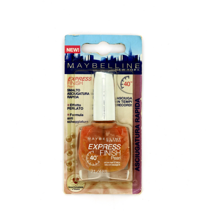 Lac de unghii Maybelline Express Finish, uscare rapidă, nuanța 405 Perlă, 10 ml