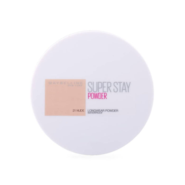 Pudră compactă Maybelline Superstay, de lungă durată, rezistentă la apă, nuanța 21 Nude, 9 g