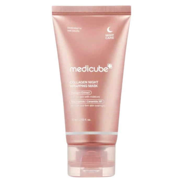 Mască de noapte Medicube Wrapping Mask, cu colagen, pentru elasticitate și fermitate, 75 ml