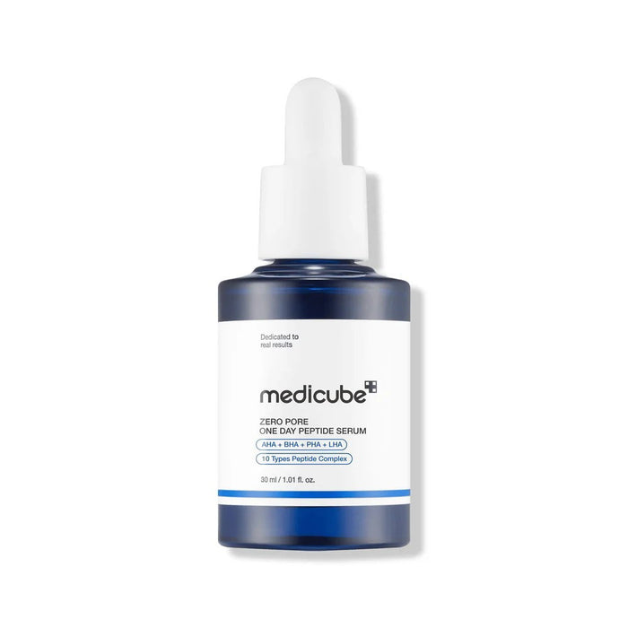 Ser de față Medicube Zero Pore One Day Peptide, pentru strângerea porilor, cu peptide, 30 ml