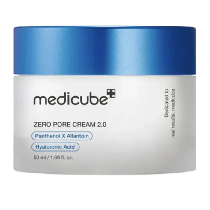 Cremă de față Medicube Zero Pore 2.0, pentru minimizarea porilor, hidratantă, de zi și de noapte, 50 ml