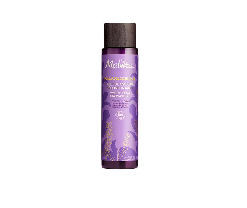 Ulei de masaj Melvita Relaxessence, relaxant, organic, cu lavandă și extract de susan, 100 ml, tester