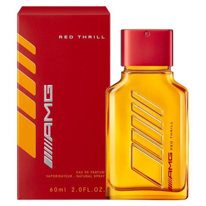 Apă de parfum Mercedes-Benz AMG Red Thrill, pentru bărbați, 60 ml