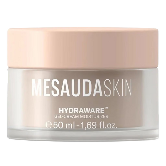 Cremă gel de față Mesauda Hydraware, hidratantă 24 de ore, de zi, 50 ml