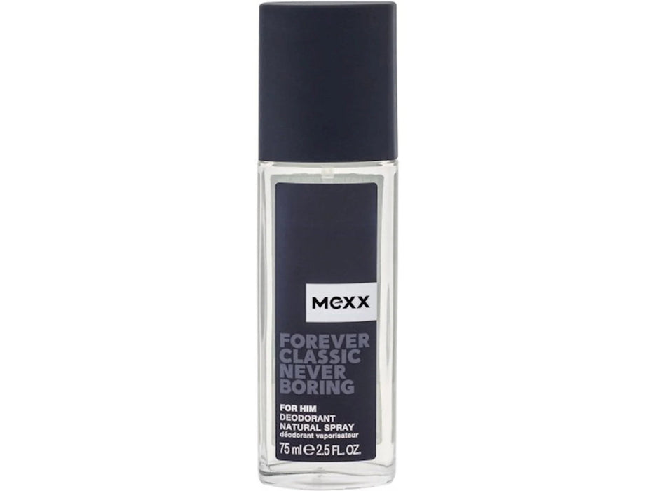 Deodorant spray Mexx Forever Classic Never Boring, pentru bărbați, 75 ml