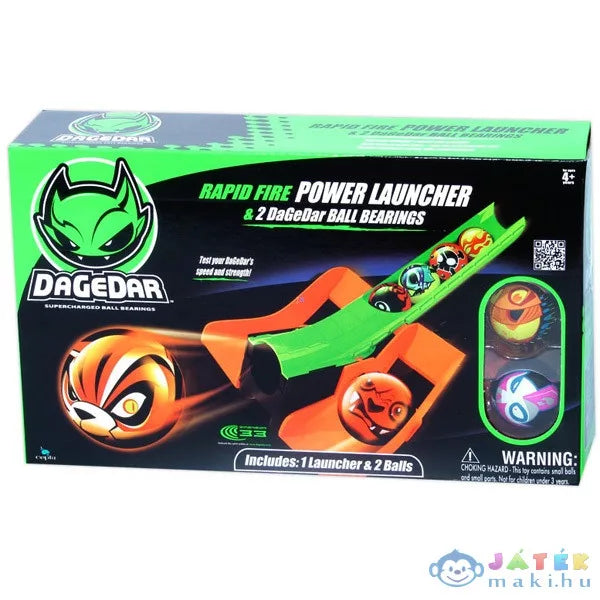 Lansator Cepia DaGeDar Rapid Fire Power Launcher, 2 bile, 4+ ani