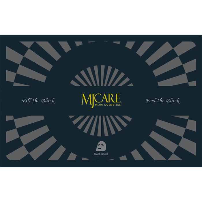 Mască facială Mijin Mjcare Cărbune, pentru eliminarea impurităților, tip șervețel, 25 ml