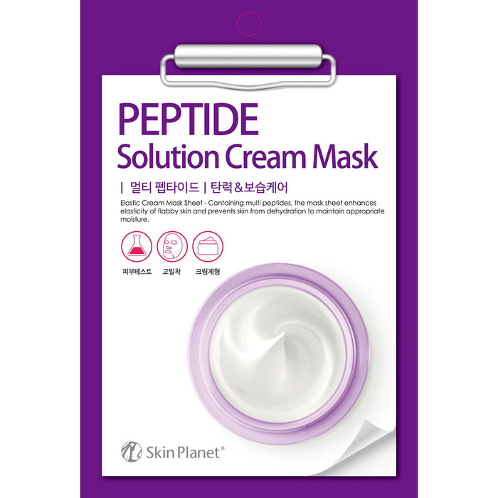 Mască facială Mijin Skin Planet Peptide Solution Cream Mask, pentru elasticitate, 30 ml