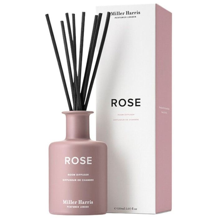 Difuzor de aromă cu bețișoare Miller Harris Rose, 150 ml