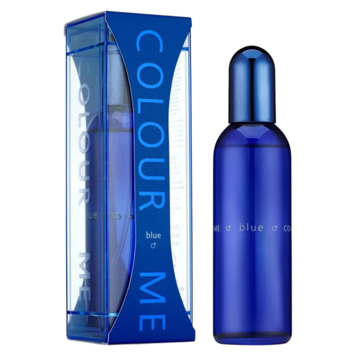 Apă de parfum Milton Lloyd Colour Me Homme Blue, pentru bărbați, 90 ml